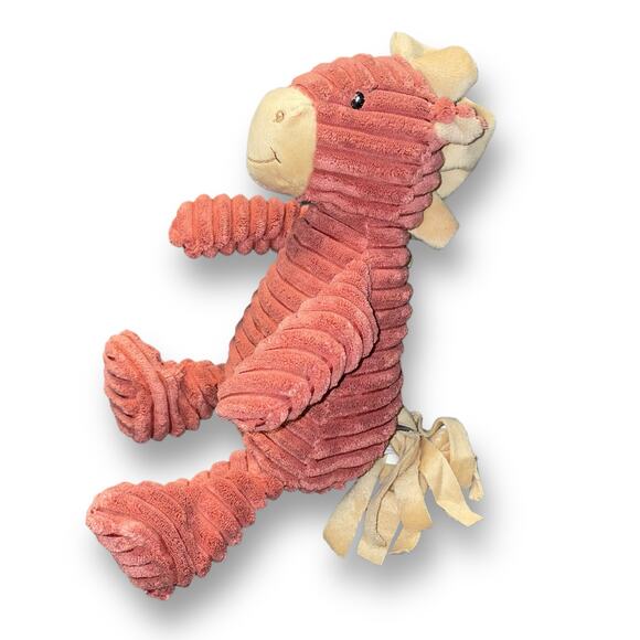 Unipak Plush Horse Kordy Corduroy Ribbed Stuffed Animal Nursery Rosy Gift 13” - Picture 5 of 8